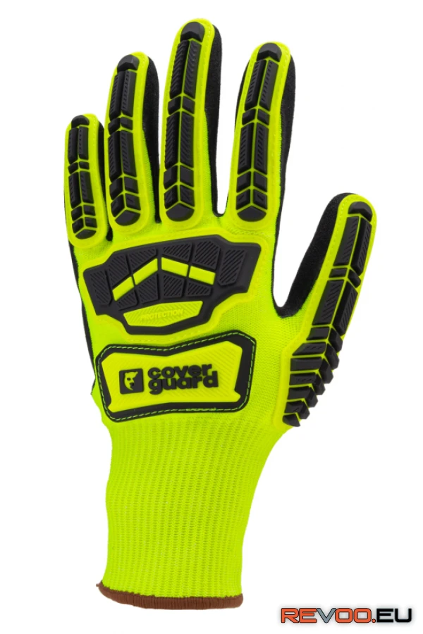 Eurocut Impact 100 sárga beütődés elleni kesztyű   Coverguard 1CHIC60 1.