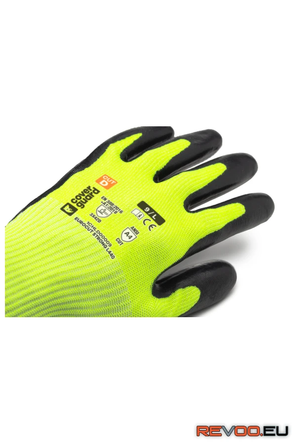 Eurocut Strong L440 TDM c latex kesztyű Coverguard 1CHLD00 4.