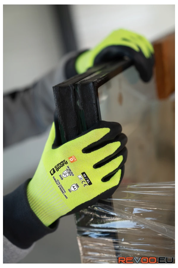 Eurocut Strong L440 TDM c latex kesztyű Coverguard 1CHLD00 6.