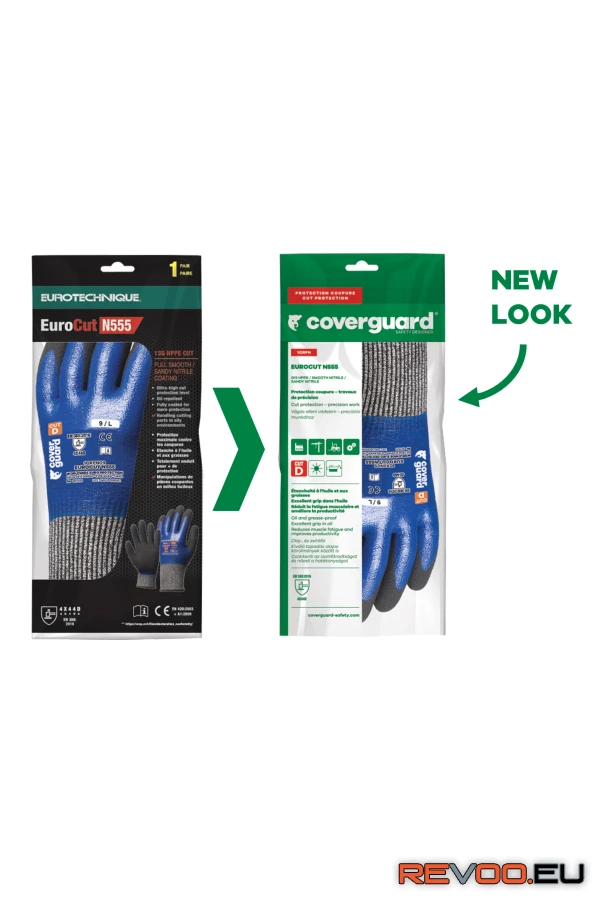 Eurocut 5 N555 vágásbiztos kesztyű Eurotechnique 1CRFN 3.