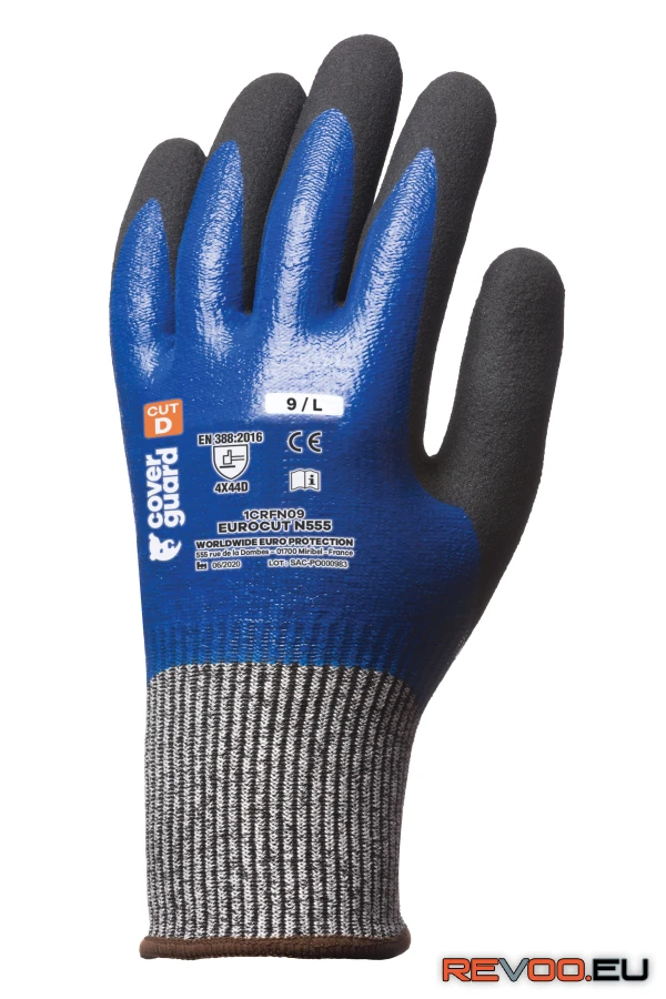 Eurocut 5 N555 vágásbiztos kesztyű Eurotechnique 1CRFN 1.