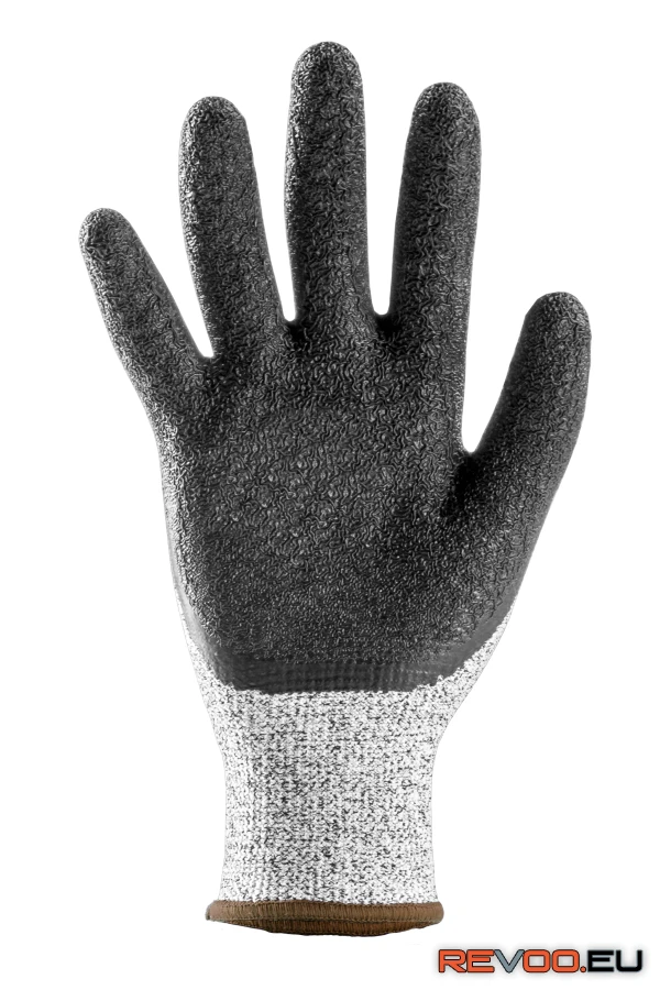 Vágásbiztos szerelőkesztyű csúszásbiztos latex tenyérrel Coverguard 1CRLB 1.