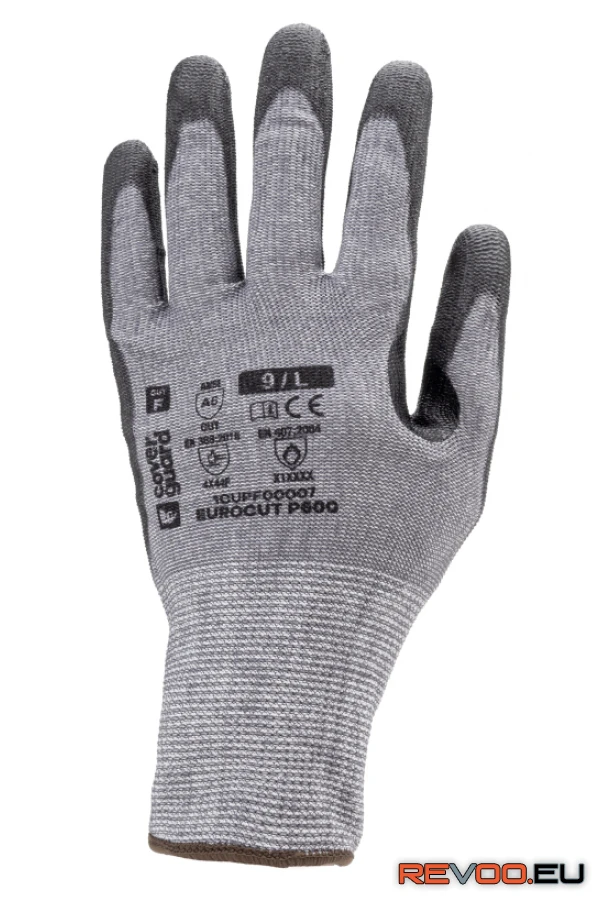 Eurocut P600 PU mártott vágásbiztos kesztyű   Coverguard 1CUPF00 1.