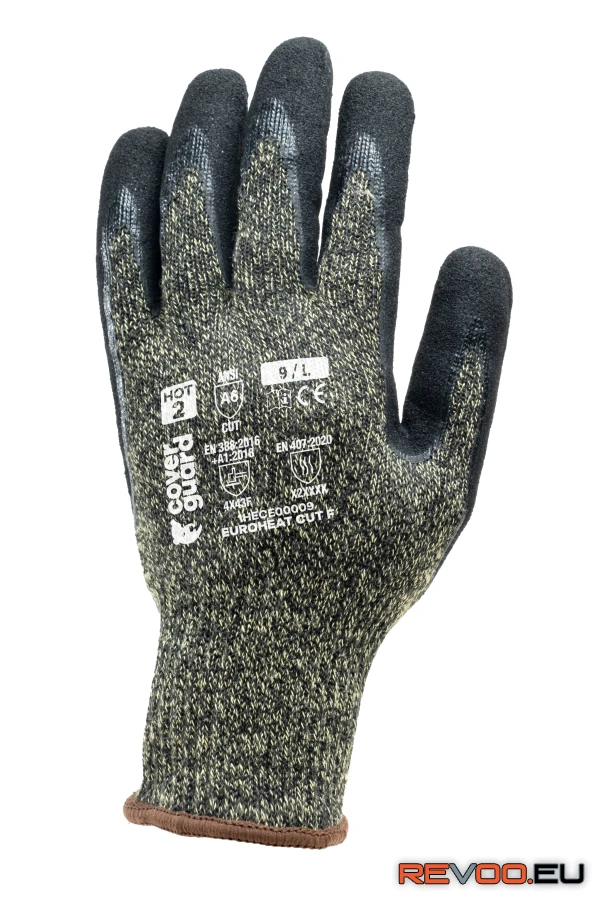 Euroheat TDM F HOT 2 dupla nitril hullám pöttyözéssel Coverguard 1HECE00 5.