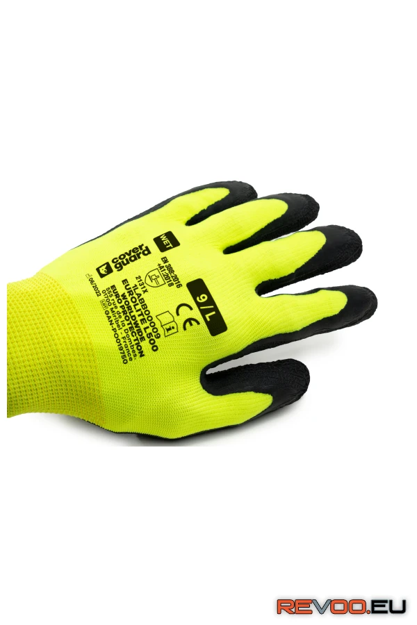 Eurolite L500 Hi-Vis sárga védőkesztyű Coverguard 1LABB00 3.