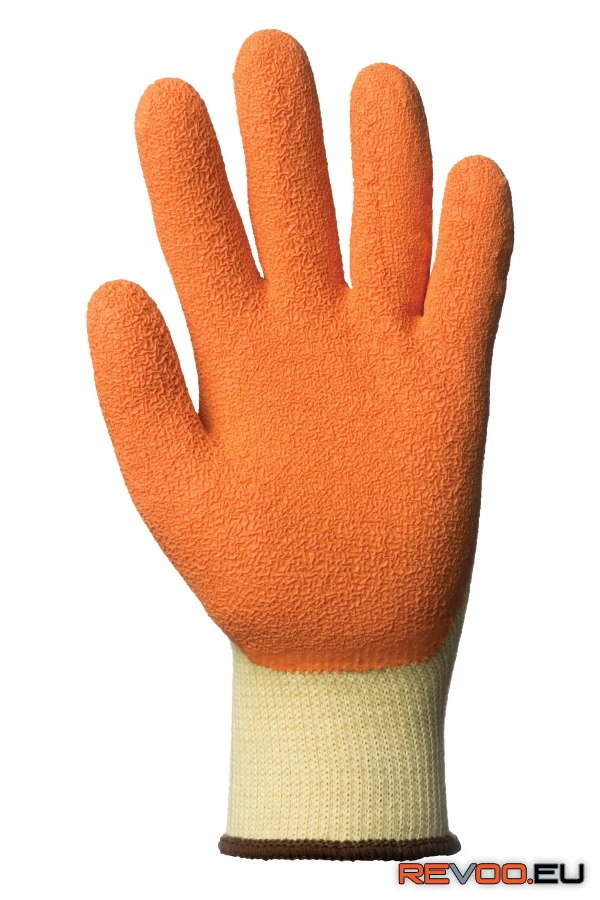 Eurogrip sárga szerelőkesztyű, tenyerén latex mártott Eurotechnique 1LACO 2.