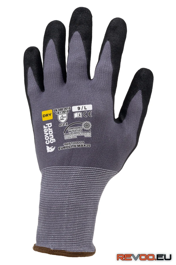Eurolite MAX25 nylon védőkesztyű Coverguard 1NIST00 1.