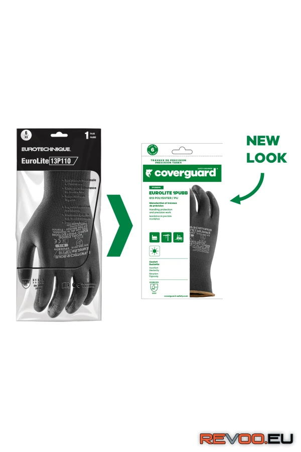Eurolite 13P110 precíziós pes kesztyű   Coverguard 1PUBB 3.