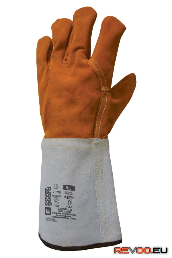 Euroweld 250 vastag marhahasíték hegesztőkesztyű   Coverguard 1WEL25 1.