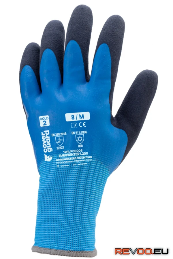 Eurowinter L200 bélelt kesztyű dupla latex mr Coverguard 1WILF0 1.