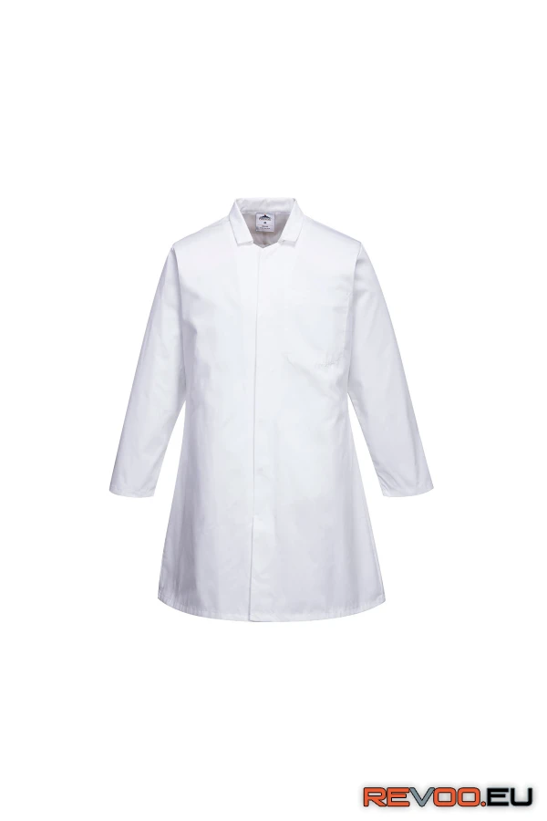 Férfi élelmiszeripari köpeny, 1 zsebbel   Portwest 2202 4.