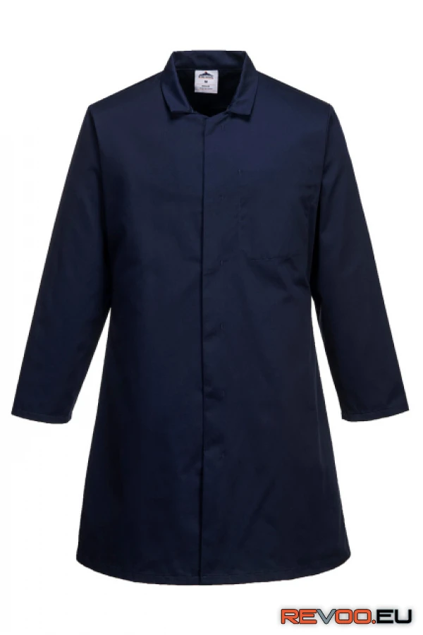 Férfi élelmiszeripari köpeny, 1 zsebbel   Portwest 2202 1.