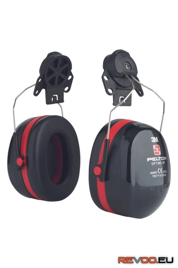 Sisakra szerelhető fültok SNR 34dB Optime III 3M_H540P3E-413-SV 1.