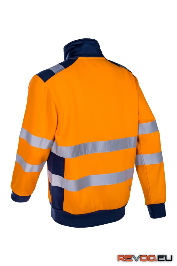 Gokkan láthatósági cipzáras pulóver Coverguard 5GOK 4.