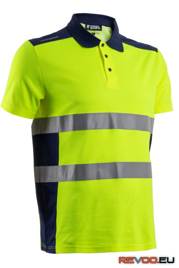 Oki rövid ujjú galléros HV póló   Coverguard 5OKI160 1.