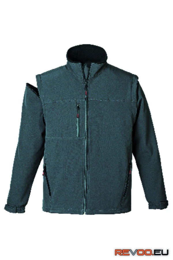 Yang 2 az 1-ben levehető ujjú férfi softshell kabát Coverguard 5YANG 2.