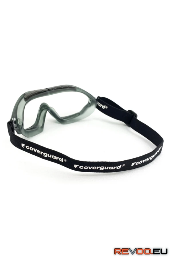 Leo víztiszta gumipántos védőszemüveg Coverguard 6LEOC00 4.