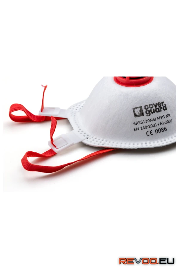 FFP3 NR szelepes csésze formájú pormaszk Coverguard 6RES130 3.