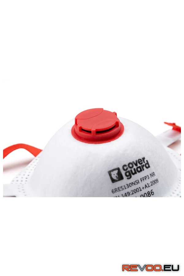 FFP3 NR szelepes csésze formájú pormaszk Coverguard 6RES130 4.