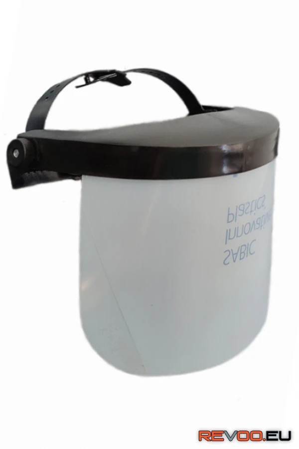 Polikarbonát arcvédő homlokpánttal Ganteline 6VIS 1.