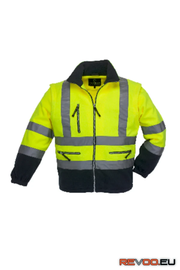 Fluo levehető ujjú pulóver   Coverguard 7PSTY 2.