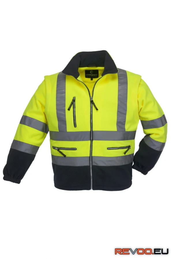 Fluo levehető ujjú pulóver   Coverguard 7PSTY 1.