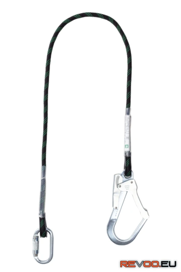 Kötél 1,5m karabinerekkel, körszövött Tilia   Coverguard 7TILI10 1.