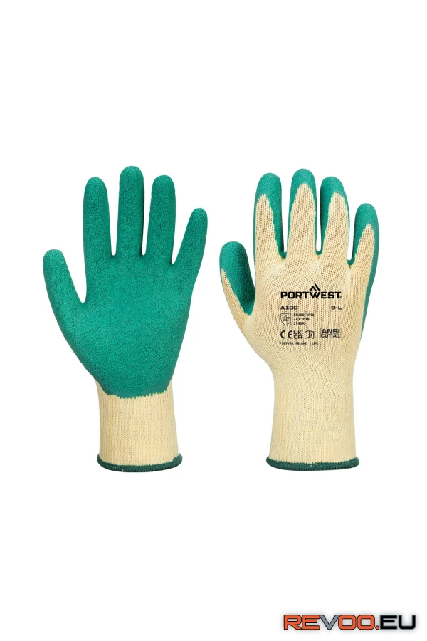 Latex mártott kesztyű (12 pár) Portwest A100 3.