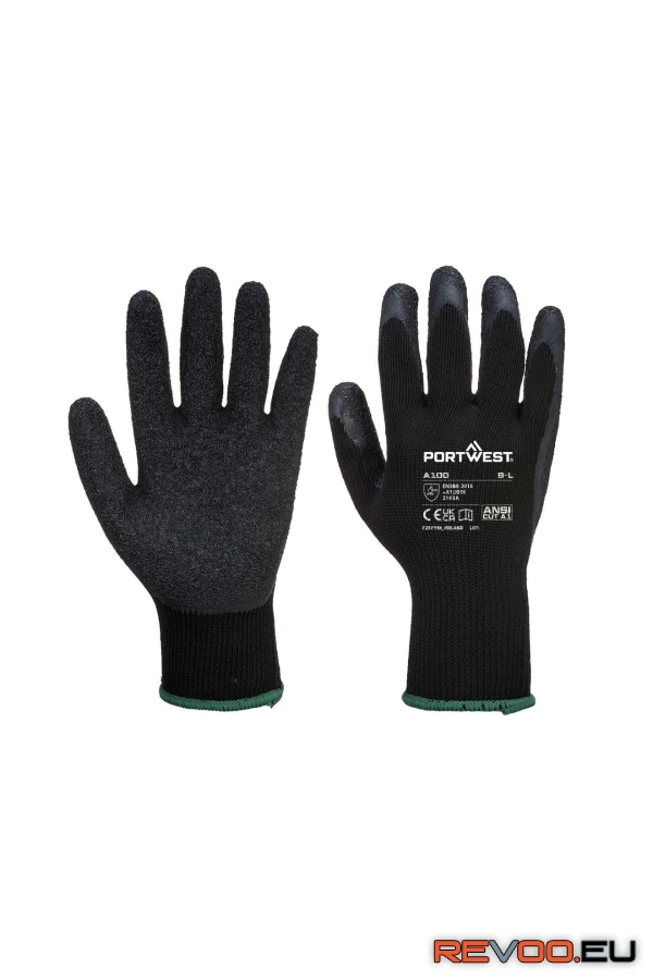 Latex mártott kesztyű (12 pár) Portwest A100 4.