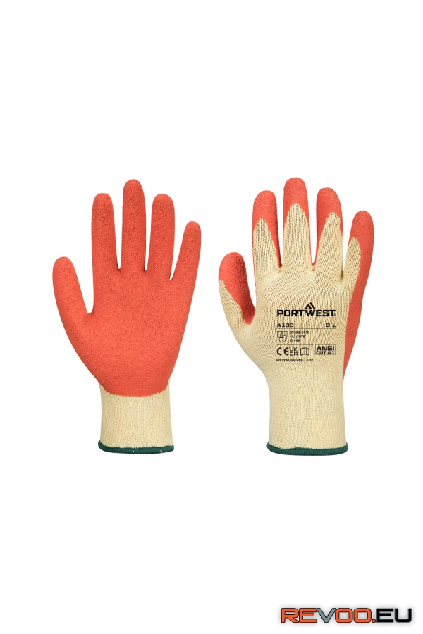 Latex mártott kesztyű (12 pár) Portwest A100 5.