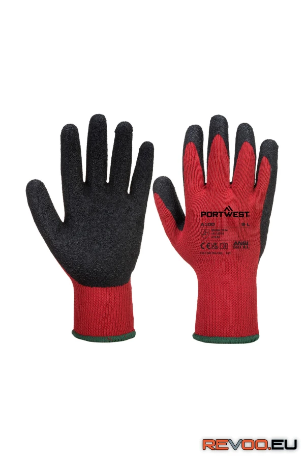 Latex mártott kesztyű (12 pár) Portwest A100 6.
