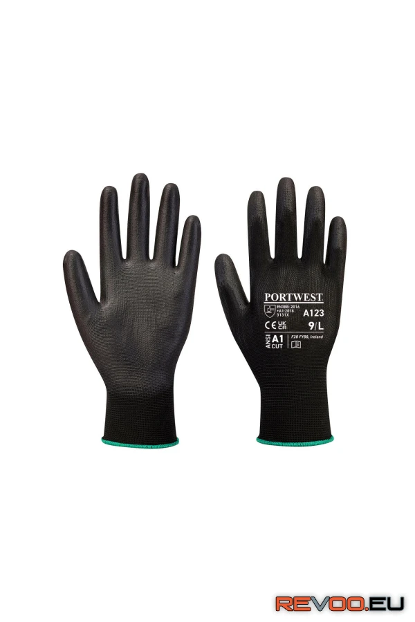 Latexmentes PU Palm kesztyű ipari kiszerelésben (144pár) Portwest A123 2.