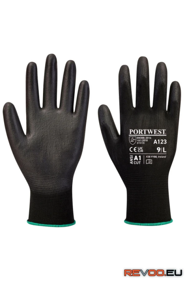 Latexmentes PU Palm kesztyű ipari kiszerelésben (144pár) Portwest A123 1.