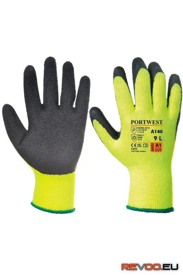 Thermal latex mártott kesztyű (12 pár) Portwest A140 1.