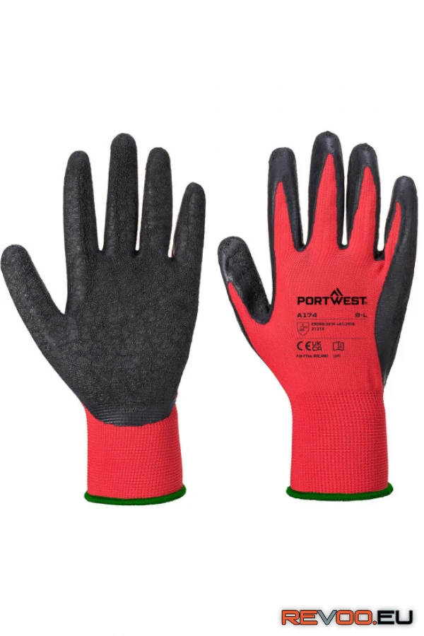 Flex Grip latex kesztyű (12 pár) Portwest A174 1.
