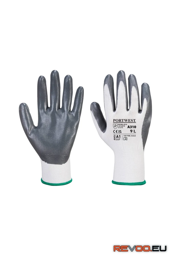 Flexo Grip nitril kesztyű (12 pár) Portwest A310 2.