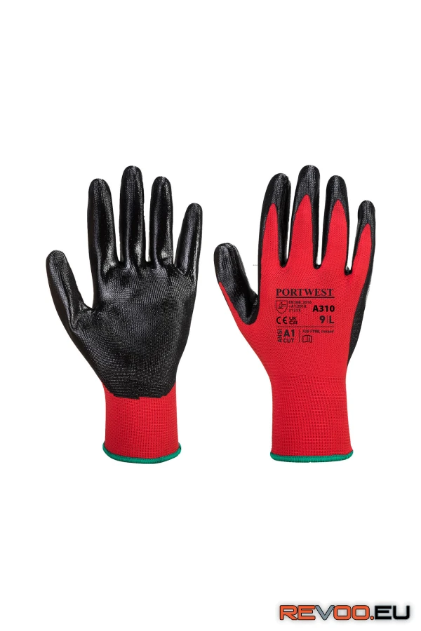 Flexo Grip nitril kesztyű (12 pár) Portwest A310 3.