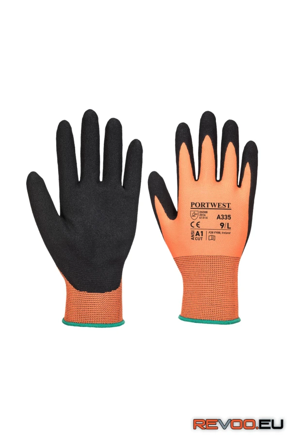 Dermi-Grip NPR15 nitril Sandy kesztyű (12 pár) Portwest A335 3.