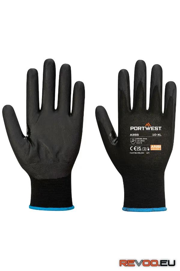 NPR15 nitril habos érintőképernyős kesztyű (12 pár) Portwest A355 1.
