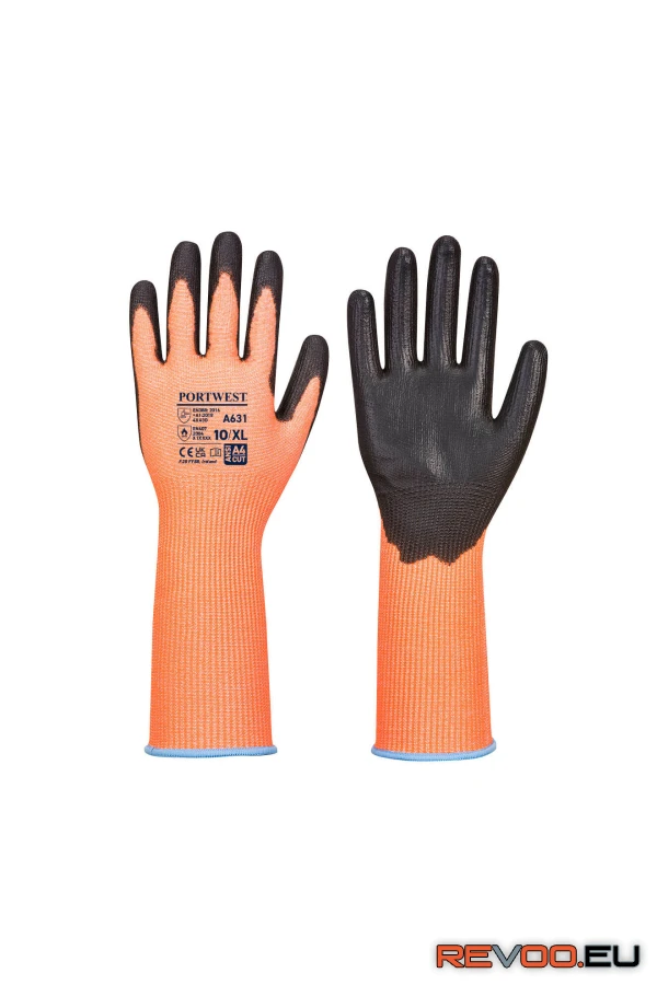 Vis-Tex Cut hosszú mandzsettájú kesztyű   Portwest A631 2.