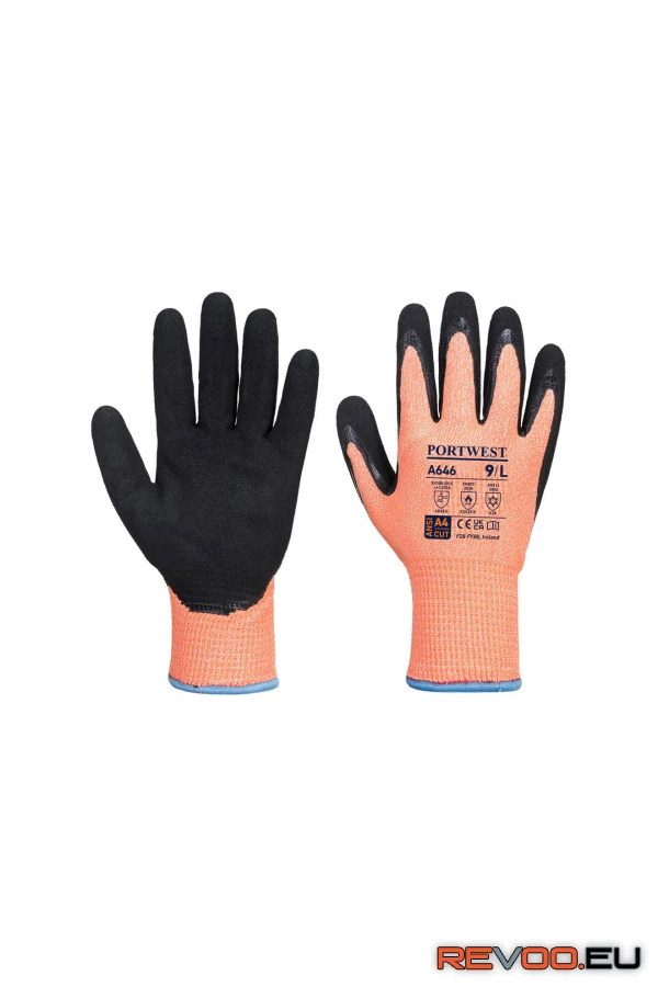 Vis-Tex Winter HR Cut nitril kesztyű   Portwest A646 2.