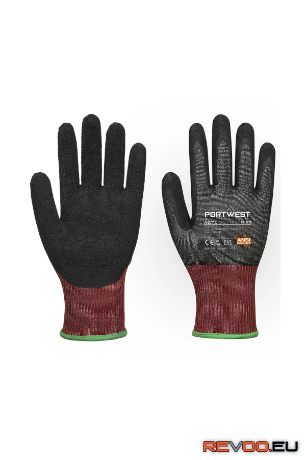 CT200 AHR13 latex vágásbiztos kesztyű   Portwest A671 2.