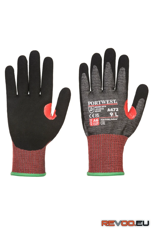 CT200 AHR13 nitril vágásbiztos kesztyű   Portwest A672 1.