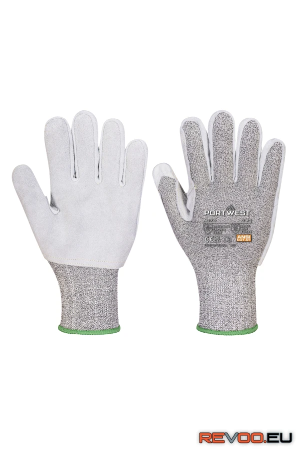 CT200 AHR13 bőr vágásbiztos kesztyű   Portwest A674 1.