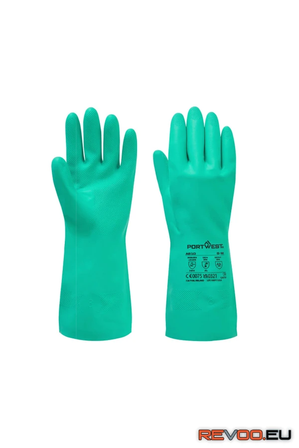 Nitrosafe vegyszerálló kesztyű (12 pár) Portwest A810 2.