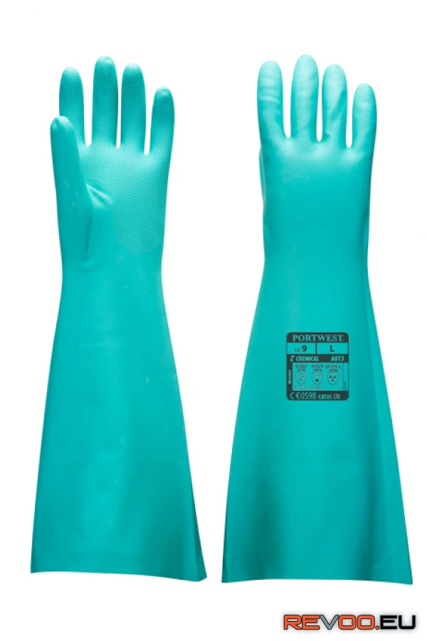 Extra hosszú nitril kesztyű Portwest A813 1.