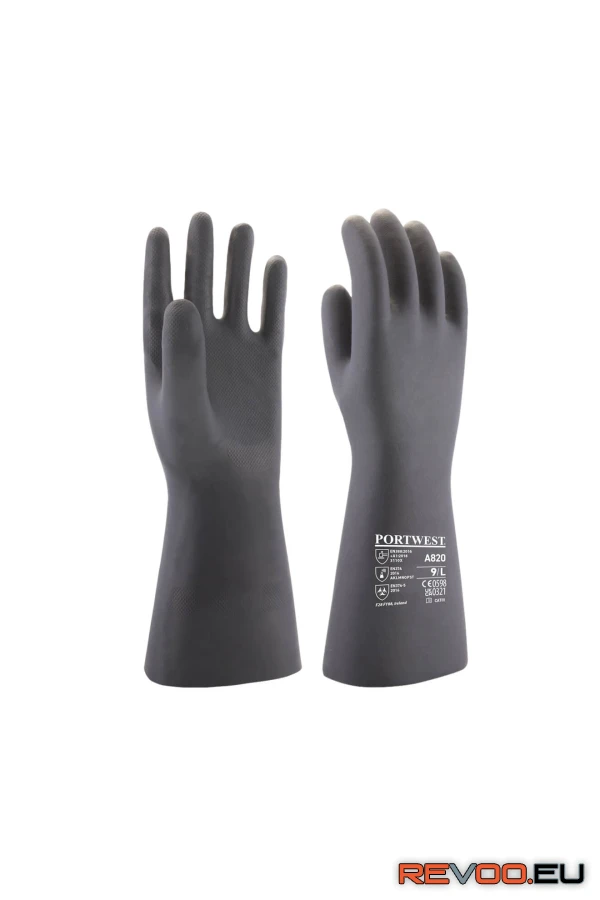 Neoprén vegyszerálló kesztyű Portwest A820 2.