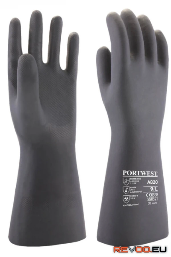 Neoprén vegyszerálló kesztyű Portwest A820 1.