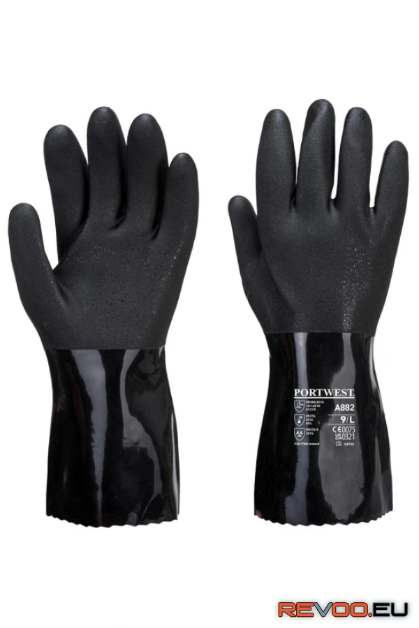 ESD PVC vegyszerálló kesztyű Portwest A882 1.
