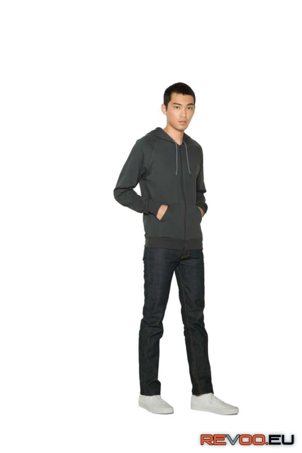 Cipzáras kapucnis pulóver   American Apparel AA5497 6.